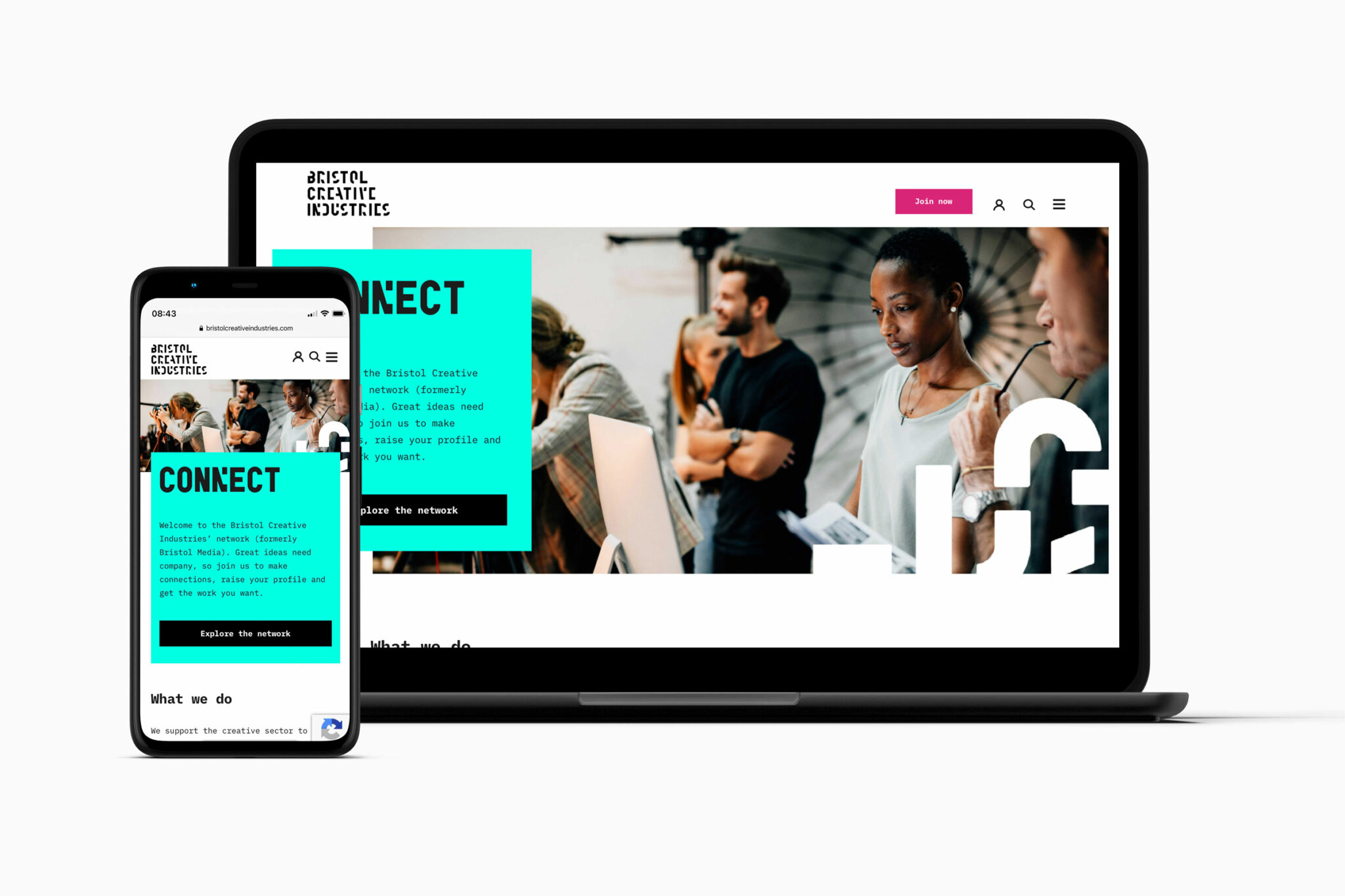 A new membership website for the South West’s biggest creative network.