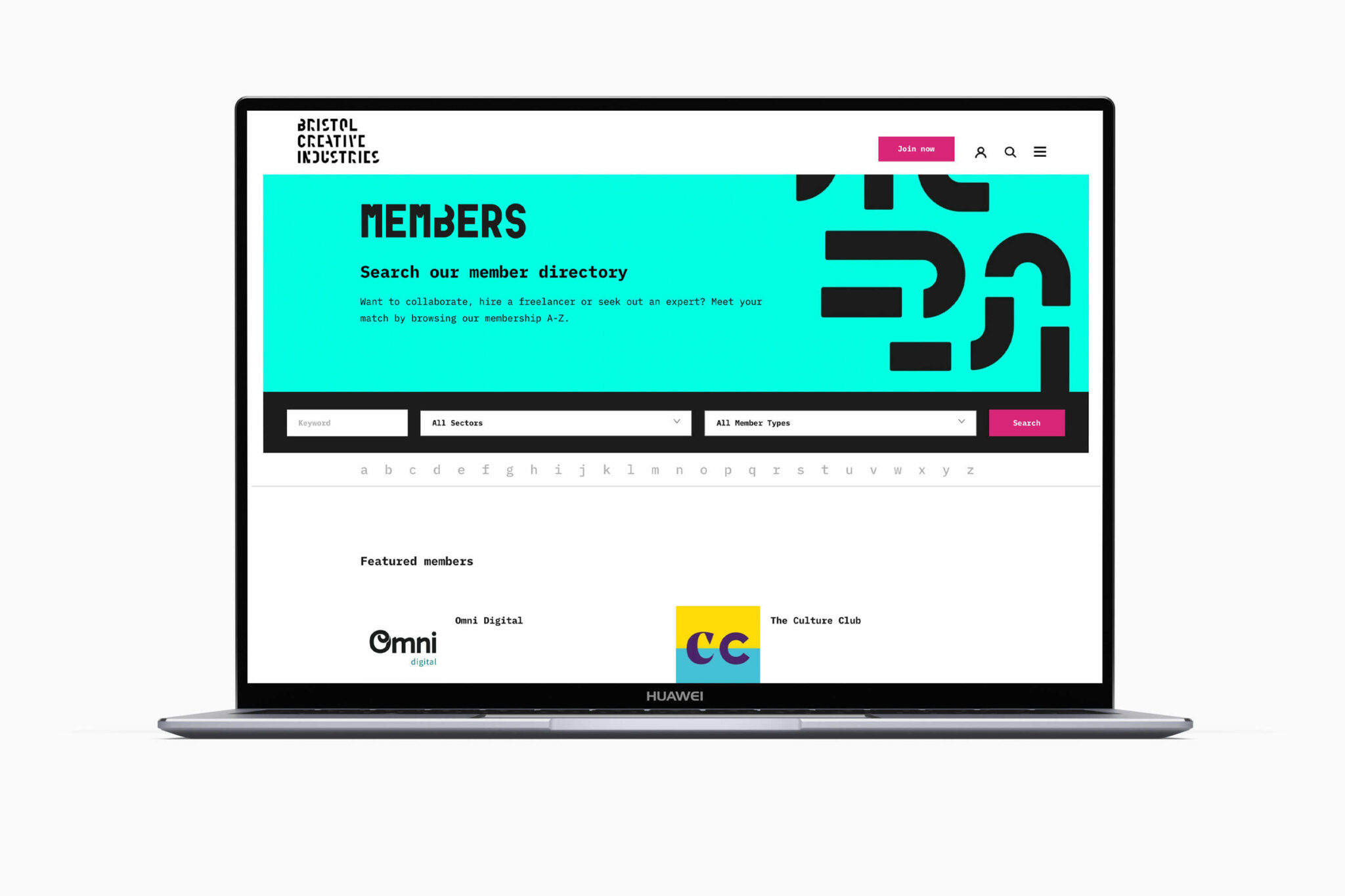 A new membership website for the South West’s biggest creative network.