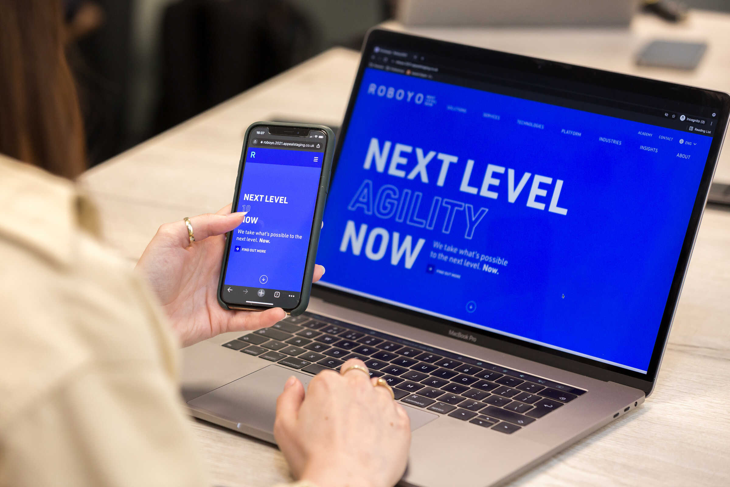 Roboyo custom website design, responsive websites, wordpress development agency