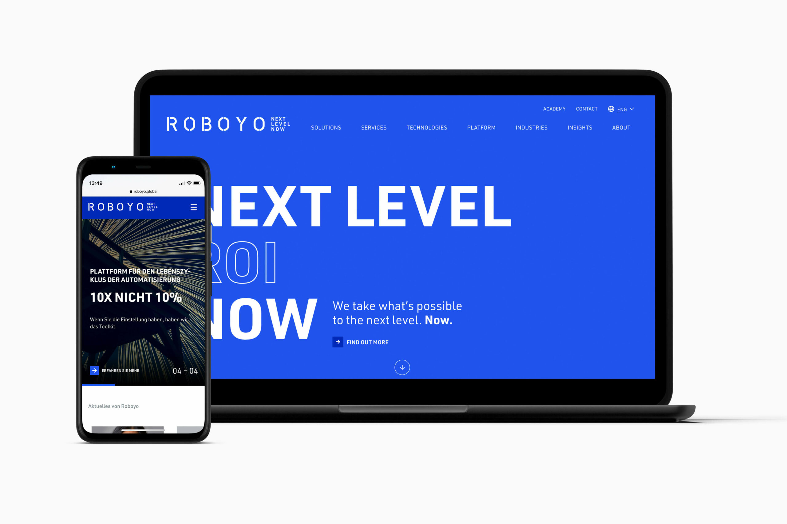 WordPress agency Bristol, Roboyo rebrand