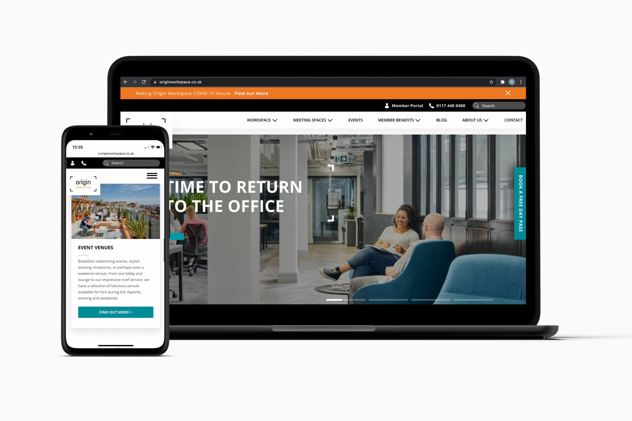 Climbing the search engine results for Bristol coworking spaces.